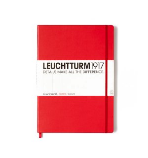 Leuchtturm1917 Master Notebook Red