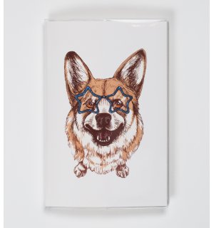 Lol&Kek Скетчбук Fancy Corgi А5, в обложке