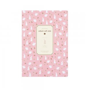 Ardium Soft Note L - Rose Rabbit A5