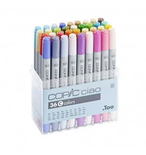 Copic Ciao Набор маркеров 36 цветов C (x36)