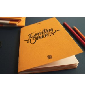 Скетчбук Memorandum "Doodling a smile" (нелинованный), A6