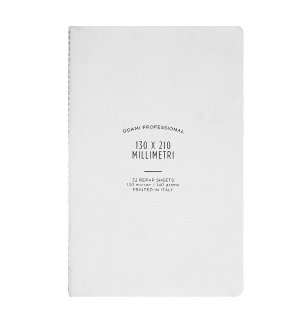 Ogami Professional Medium White Softcover