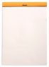 Rhodia R Premium Orange Blank Pad №18 A4