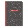 Red Wooden Flag Rain A5