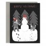 Открытка "Snowman" C6