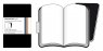Записная книжка Moleskine Volant (нелинованная, 2 шт.), Large, черная