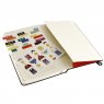 Нелинованная записная книжка Moleskine Lego (черная)