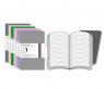 Записная книжка Moleskine Volant (в линейку, 2 шт.), Pocket, черная