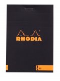 Rhodia Блокнот Basics R №12 черный (нелинованный) А6 Rhodia Блокнот Basics R №12 черный (нелинованный) А6