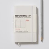 Leuchtturm1917 Еженедельник-блокнот на 2014 год, неделя на странице Soft Cover (Распродажа) Pocket