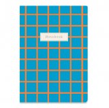 Red Wooden Flag Blue Yellow Grid А6 Red Wooden Flag Blue Yellow Grid А6