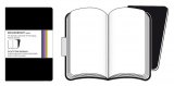 Записная книжка Moleskine Volant (нелинованная, 2 шт.), Pocket, черная Записная книжка Moleskine Volant (нелинованная, 2 шт.), Pocket, черная