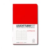 Leuchtturm1917 Pocket Jottbook Red Leuchtturm1917 Pocket Jottbook Red