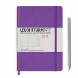Leuchtturm1917 Еженедельник-блокнот на 2015 год, неделя на странице (Распродажа) Medium