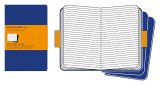 Записная книжка Moleskine Cahier (в линейку, 3 шт.), XLarge, синяя Записная книжка Moleskine Cahier (в линейку, 3 шт.), XLarge, синяя