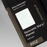 Еженедельник Moleskine Professional (горизонтальный, 2012), Pocket, черный Еженедельник Moleskine Professional (горизонтальный, 2012), Pocket, черный