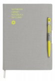 Caran d’Ache Записная книжка Office Grey 849 (серая) A5 и ручка шариковая 849 (желтый корпус) Caran d’Ache Записная книжка Office Grey 849 (серая) A5 и ручка шариковая 849 (желтый корпус)