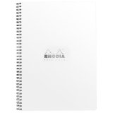 Rhodia Classic белая тетрадь на спирали (в клетку)  A4 
