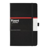 Axent Записная книжка Partner, А5-, 96 листов, в клетку, черная Axent Записная книжка Partner, А5-, 96 листов, в клетку, черная