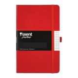 Axent Записная книжка Partner, А5-, 96 листов, в клетку, красная Axent Записная книжка Partner, А5-, 96 листов, в клетку, красная