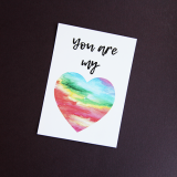 All Write Открытка почтовая You are my love, A6 All Write Открытка почтовая You are my love, A6