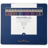 Набор акварельных карандашей Bruno Visconti Aquarelle (24 шт.) Набор акварельных карандашей Bruno Visconti Aquarelle (24 шт.)
