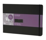 Записная книжка Moleskine Black Page Album, A4, черная