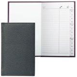 BRAUBERG Телефонная книжка А7, 80х130 мм, 56 л., вырубной алфавит, "Favorite", под классическую кожу, черная BRAUBERG Телефонная книжка А7, 80х130 мм, 56 л., вырубной алфавит, "Favorite", под классическую кожу, черная