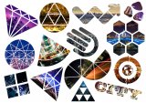 City. Лист виниловых наклеек А4 City. Лист виниловых наклеек А4
