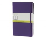 Записная книжка Moleskine Classic (нелинованная), Large, фиолетовая Записная книжка Moleskine Classic (нелинованная), Large, фиолетовая