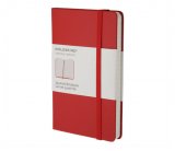 Записная книжка Moleskine Classic (в клетку), Pocket, красная