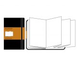 Записная книжка Moleskine Classic (в японском стиле), Large, черная Записная книжка Moleskine Classic (в японском стиле), Large, черная