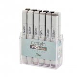 Copic Classic Набор маркеров 12 TG тонировочные серые цвета (x12) Copic Classic Набор маркеров 12 TG тонировочные серые цвета (x12)