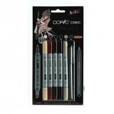 Copic Ciao Набор маркеров 6 цветов Manga 5 (x6) Copic Ciao Набор маркеров 6 цветов Manga 5 (x6)
