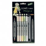 Copic Ciao Набор маркеров 6 цветов Manga 6 (x6) Copic Ciao Набор маркеров 6 цветов Manga 6 (x6)