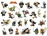 Кунг-фу Панда (Kung Fu Panda). Лист виниловых наклеек А4 Кунг-фу Панда (Kung Fu Panda). Лист виниловых наклеек А4