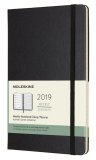 Moleskine Еженедельник Classic WKNT (2019), Large, черный