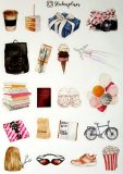 Icons 2 Sticker. Лист виниловых наклеек А6 Icons 2 Sticker. Лист виниловых наклеек А6