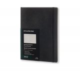 Еженедельник Moleskine Classic Soft (2017), XLarge, черный
