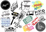 Food. Лист виниловых наклеек А4 Food. Лист виниловых наклеек А4