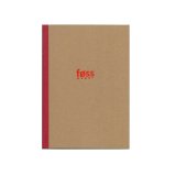 Foss paper Red Stripe Notebook A5 Foss paper Red Stripe Notebook A5