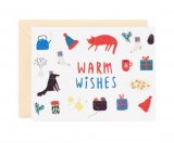Открытка "Warm Wishes" C6 Открытка "Warm Wishes" C6