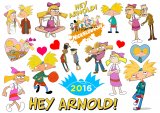 Hey Arnold. Лист виниловых наклеек А4 Hey Arnold. Лист виниловых наклеек А4