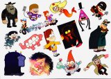 Gravity Falls 2. Лист виниловых наклеек А4 Gravity Falls 2. Лист виниловых наклеек А4