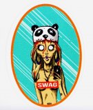 Swag Girl №28. Одиночная наклейка А6 Swag Girl №28. Одиночная наклейка А6