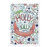 Открытка Have a Holly Jolly Christmas С6 Открытка Have a Holly Jolly Christmas С6
