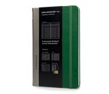 Записная книжка Moleskine Professional (в линейку), Large, зелёная Записная книжка Moleskine Professional (в линейку), Large, зелёная
