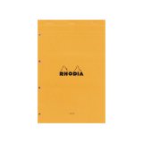 Rhodia Orange A4 Legal Pad Yellow Perforation №19 LINED Rhodia Orange A4 Legal Pad Yellow Perforation №19 LINED