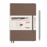 Leuchtturm1917 Еженедельник-блокнот на 2022 год, неделя на странице, Rising Colours Warm Earth (теплая земля) Medium