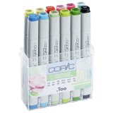 Copic Classic Набор маркеров 12 цветов Весна (x12)